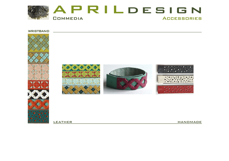 APRIL accessories commedia